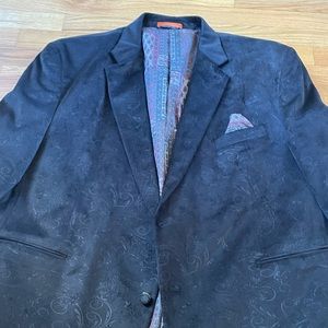 Men’s Paisley Print Blazer